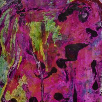 「dresseur de monstre」というタイトルの絵画 Francisco  Duart Mendesによって, オリジナルのアートワーク, オイル