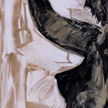 Schilderij getiteld "Shadow night 1" door Nathalia Chipilova, Origineel Kunstwerk, Acryl