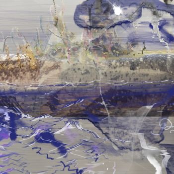 Malerei mit dem Titel "creek" von Skywalker, Original-Kunstwerk, Andere