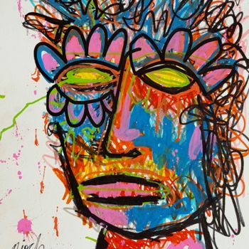 Painting titled "Untitle" by Pioch, Original Artwork