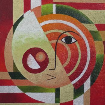 「Clin d'oeil à Paul…」というタイトルの絵画 Thierry Robinによって, オリジナルのアートワーク