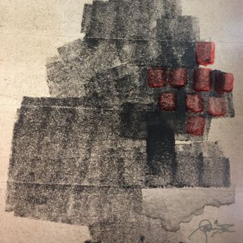 Peinture intitulée "apple tree" par Skywalker, Œuvre d'art originale, Encre