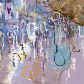 「201709142211」というタイトルの絵画 Skywalkerによって, オリジナルのアートワーク, インク