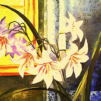 绘画 标题为“Amarilis” 由Slobodan Spasojevic (Spaki), 原创艺术品, 油