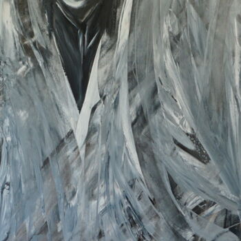 Painting titled "Gate-Keeper" by Peter Stutz, Original Artwork, Oil