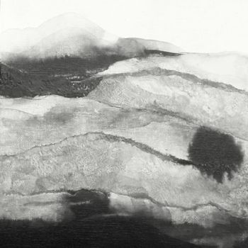 Peinture intitulée "Richter in the head…" par Isabelle Mignot, Œuvre d'art originale, Encre