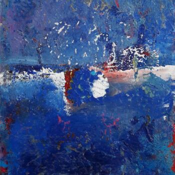 Painting titled "Début de nuit .jpg" by Jean-Marc Chapelet (jeanmarchapelet), Original Artwork, Acrylic