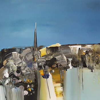 "Villégiature en vert" başlıklı Tablo Muriel Cayet tarafından, Orijinal sanat