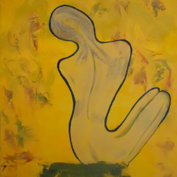 Peinture intitulée "taking-the-plunge-ii" par David Callahan, Œuvre d'art originale, Acrylique