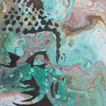 Pintura titulada "buddha" por Ellen Hendrikx, Obra de arte original