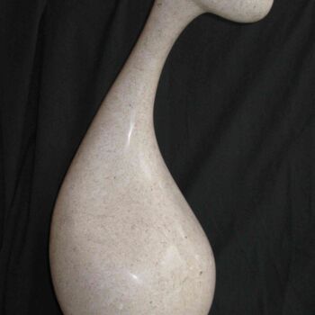 Sculpture titled "Odalie" by Till, Original Artwork, Stone