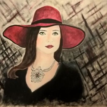 Dessin intitulée "Ruby" par Pascal Collin, Œuvre d'art originale