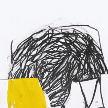 Dessin intitulée "BOTTOM OF THE WELL…" par Luc Pierre, Œuvre d'art originale, Pastel