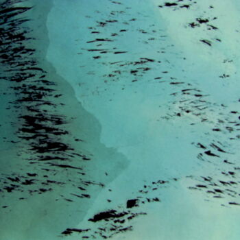 Peinture intitulée "Paysage_impressions…" par Hélène Mongin, Œuvre d'art originale, Encre