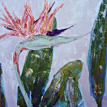 Painting titled "oil-painting-streli…" by Viktoria Daneva, Original Artwork, Oil