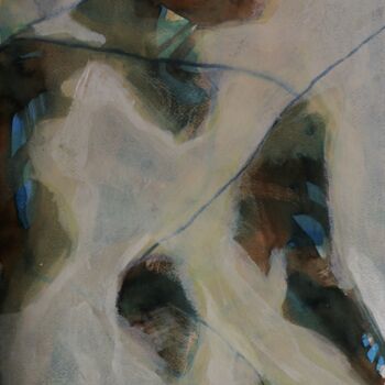 Schilderij getiteld "Mélanion" door Philippe Casaubon, Origineel Kunstwerk, Inkt