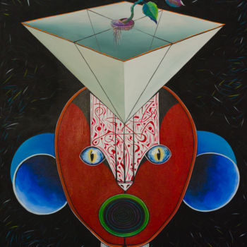 Pintura titulada "Amazon" por Ivaan Hansen, Obra de arte original, Acrílico