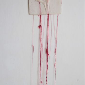 Sculpture titled "Blood is thicker th…" by Marketa Koreckova, Original Artwork, Mixed Media