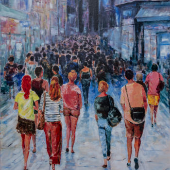 Painting titled "Raymond ALTES ~ Le…" by Raymond Altes, Original Artwork, Acrylic