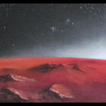 Peinture intitulée "paysages-libres-n-9…" par Murielle Léger, Œuvre d'art originale, Pastel