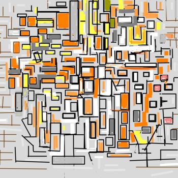 Digital Arts με τίτλο "composition-7.jpg" από Anandswaroop Manchiraju, Αυθεντικά έργα τέχνης, Ψηφιακή ζωγραφική