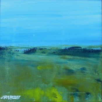 Peinture intitulée "A la campagne 2" par Laurent Chabrillat, Œuvre d'art originale, Acrylique