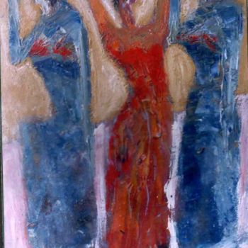 제목이 "DANCE DANCE AND DAN…"인 미술작품 Anandswaroop Manchiraju로, 원작, 기름