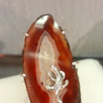 Design titled "Ring Lizard" by Sapir Gelman, Original Artwork, Rings