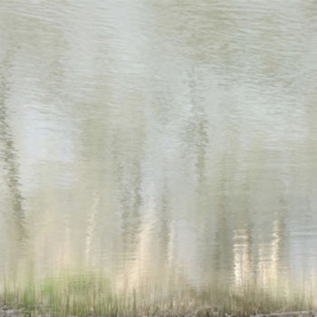 Photography titled "Abstract Impression…" by Curtis H. Jones, Original Artwork, Digital Photography Mounted on Wood Stretche…