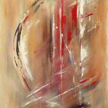 Peinture intitulée "Un autre monde" par Sandrine Chalot, Œuvre d'art originale, Acrylique