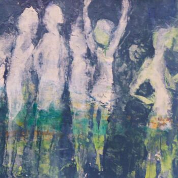 Peinture intitulée "En route pour le ma…" par Catherine Dufrene (Katy), Œuvre d'art originale
