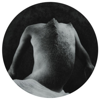 Zeichnungen mit dem Titel "Atlas" von Sébastien Bocquet, Original-Kunstwerk, Kohle