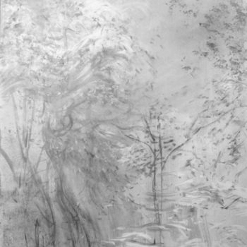 图画 标题为“reflets” 由Sébastien Bocquet, 原创艺术品