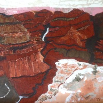 Картина под названием "Arizona Dreaming" - Jan Wall, Подлинное произведение искусства, Масло