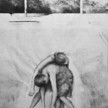 Drawing titled "glissement-copie.jpg" by Sébastien Bocquet, Original Artwork