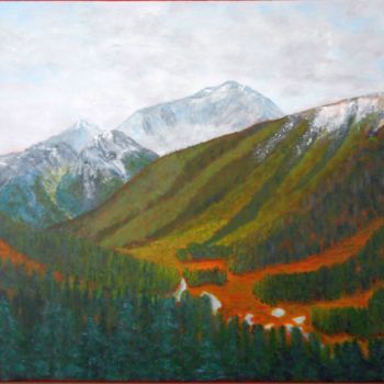 Peinture intitulée "beautiful-america" par David Callahan, Œuvre d'art originale, Acrylique