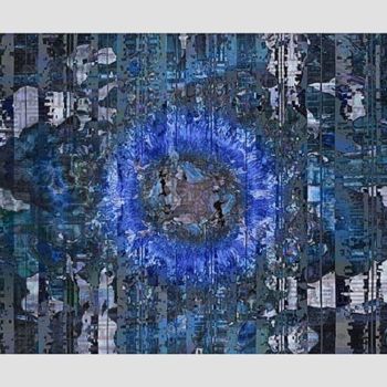 Artisanat intitulée "TROMPE-L'ŒIL" par Pix-Peinture Kabuki, Œuvre d'art originale