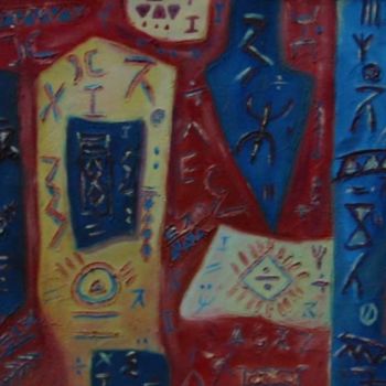 Peinture intitulée "aaaaaa6.jpg" par Abdesslam Amraoui, Œuvre d'art originale