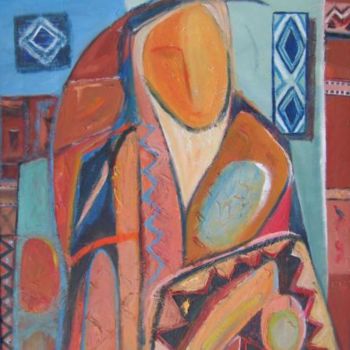 Peinture intitulée "IMG_0103.JPG" par Abdesslam Amraoui, Œuvre d'art originale