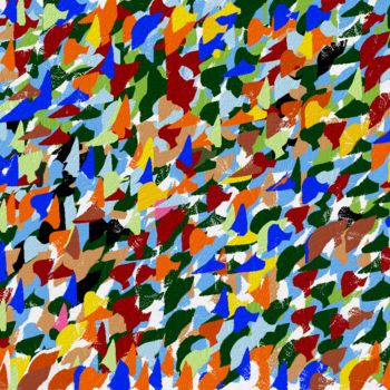 Digital Arts titled "TOTAL ABSTRACTION" by Anandswaroop Manchiraju, Original Artwork, Digital Painting