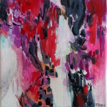 Peinture intitulée "Musique" par Lucie Rydlova, Œuvre d'art originale, Acrylique