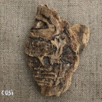 Artisanat intitulée "tableau décor bois…" par Simone Collet, Œuvre d'art originale