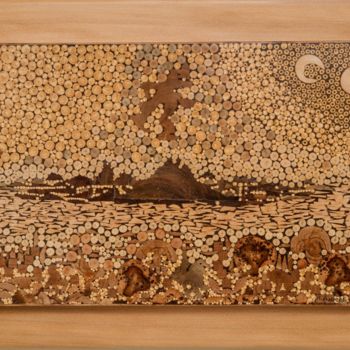 Sculpture intitulée "Ambition" par Roger Aubert, Œuvre d'art originale, Bois