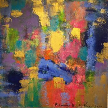 Painting titled "Colours 4" by Alexandra Heumber Perry, Original Artwork