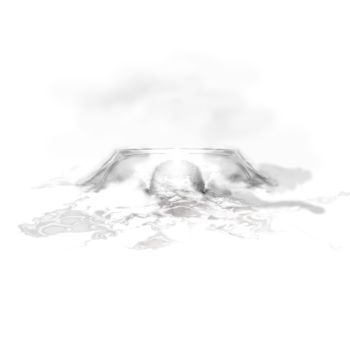 Digitale Kunst getiteld "Lonely White 2" door Angelo Kerelov, Origineel Kunstwerk, Digitaal Schilderwerk