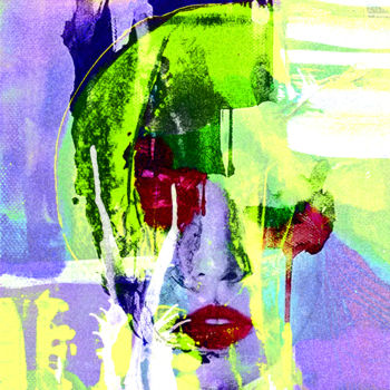数字艺术 标题为“Beauty Blinded by V…” 由Barry Farley Visual Arts, 原创艺术品, 数字油画