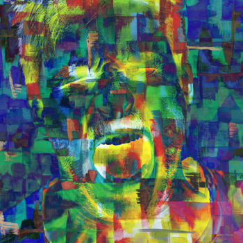 Digital Arts με τίτλο "Pushing Beyond the…" από Barry Farley Visual Arts, Αυθεντικά έργα τέχνης, Ψηφιακή ζωγραφική