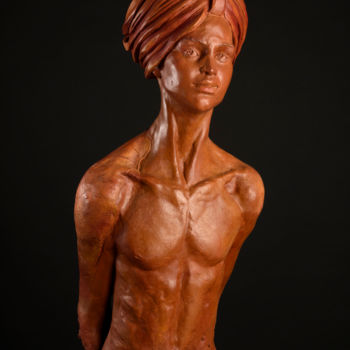 Sculpture intitulée "Poésie juvénile" par Valerie Barrault, Œuvre d'art originale, Céramique