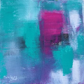 Painting titled "Sans titre" by Suely Blot, Original Artwork, Acrylic