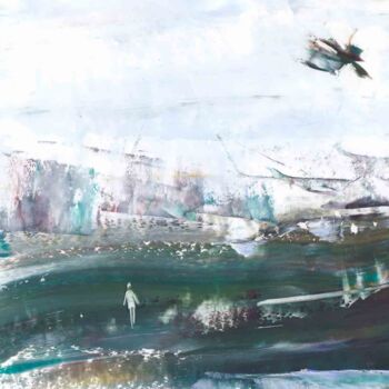 「Маленькая ведьма」というタイトルの絵画 Марк Козыревによって, オリジナルのアートワーク, オイル